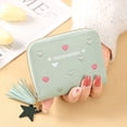 thumbnail image 4 of RXIRUCGD Womens Wallet With Slots Small Wallets For Women Bifold Slim Coin Purse Zipper ID Card, 4 of 6