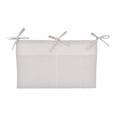 thumbnail image 1 of Home Textile Storage Baby Bedside Organizer for Crib Playpen Accessories Hanging Canvas Pocket Book Storage Caddy Attachment, 1 of 7