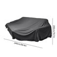 thumbnail image 2 of Elastic Furniture Dust Cover Protective Stretchable Blanket Cloth Breathable Washable Reusable for Sofa Bed Couch Refrigerator Storage Renovations 2.4x2m, 2 of 7