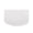 White, variant on Plastic Scraper for Cake Cream, Dough Cutter, Kitchen Tool, Semi-Circular D-Shape, Multipurpose Baking Accessory for Cooking and Food Prep