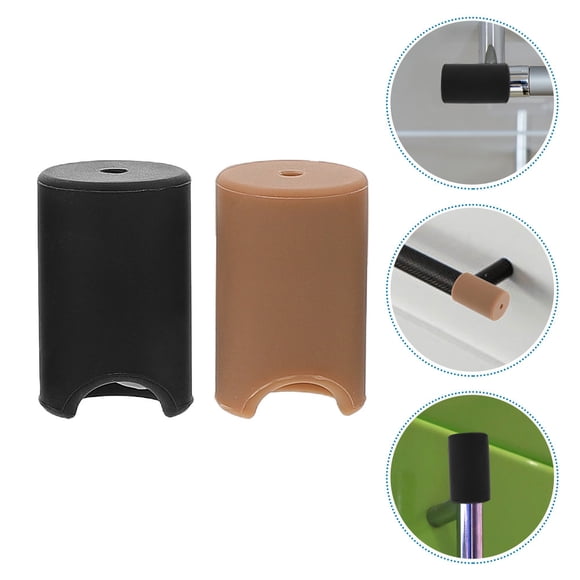 FELTECHELECTR 12Pcs Rubber Bumper Strip For Home Safety Cabinet Door Bumpers Assorted Color Round