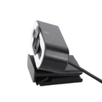 Webcam 4K USB Plug and Play Webcam with Built in Microphone Lighting for Live Stream Video Call Video Conference Online Teaching