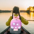 thumbnail image 4 of EGNMCR Travel Bag Mushrooms Elementary School Backpack Large Capacity Polyester School Bag School Backpack, 4 of 5
