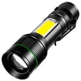 thumbnail image 1 of YFGEFTR Flashlight, Ultra Bright Led Flashlight, Rechargeable Multifunctional Tool, Portable Lightweight For Outdoor Work, Camping And Household Use, 1 of 8