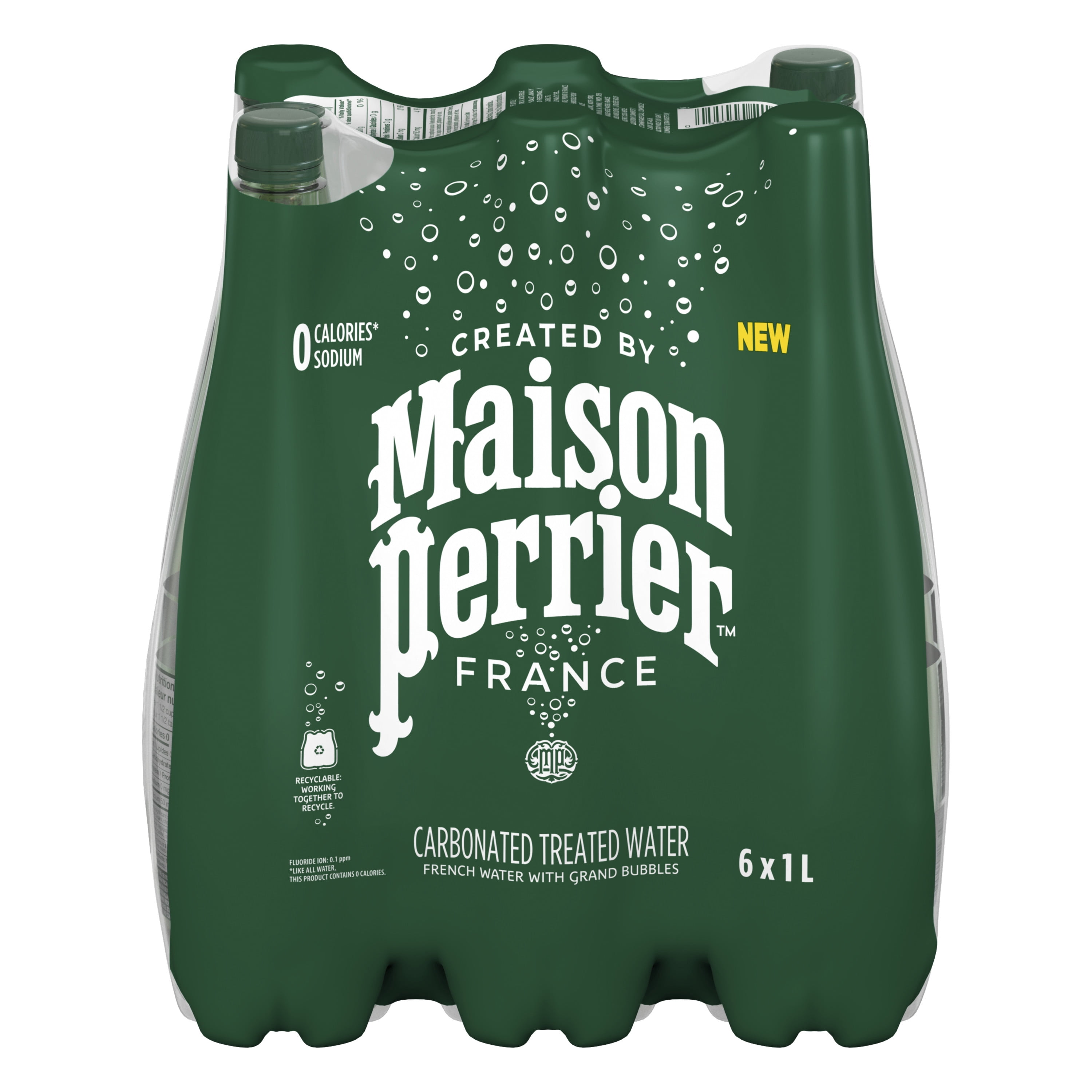 Maison Perrier Unflavoured 6x1L Bottles