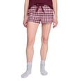 thumbnail image 1 of George Women's Flannel Pajama Short, 1 of 6
