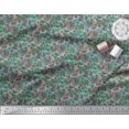 thumbnail image 2 of Soimoi Crepe Silk Fabric Check & Geometric Decor Fabric Printed Yard 42 Inch Wide, 2 of 5