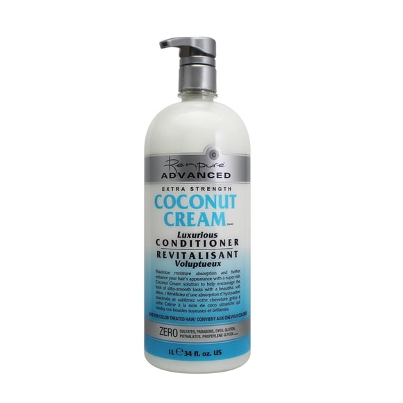 Renpure Advanced Revitalisant Nourrissant à la Crème de Noix de Coco Extra Fort
