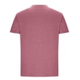 thumbnail image 3 of Plebaso Men's Short Sleeve Crew Neck T-Shirts Casual Solid Color Tshirts Breathable Mens Summer Basic Tees, 3 of 5