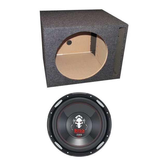 Boss P126DVC 12 Pouces 2300W Caisson de Basses Électrique et Boîtier Ventilé Unique