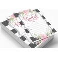 thumbnail image 4 of Inkdotpot Invitations de Douche Nuptiale Style à Remplissage Floral 30 Invitations Vierges de Mariage, 4 of 8