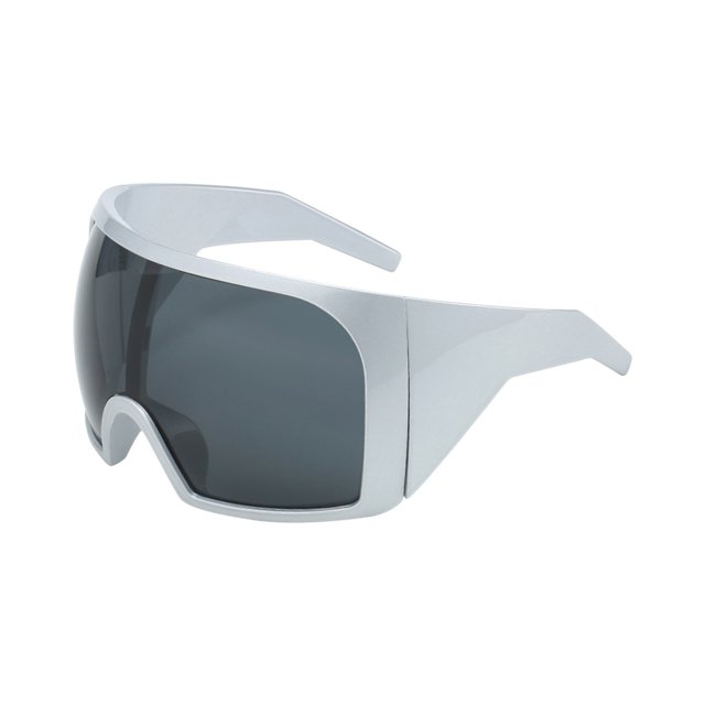 XZNGL Men Sunglasses Fashion Wide Sunglasses for Men Sunglasses for Men Fashion New Large Frame Surround Style Sunglasses for Women and Men Futuristic Technology Integrated Eye Protection Sunglasses