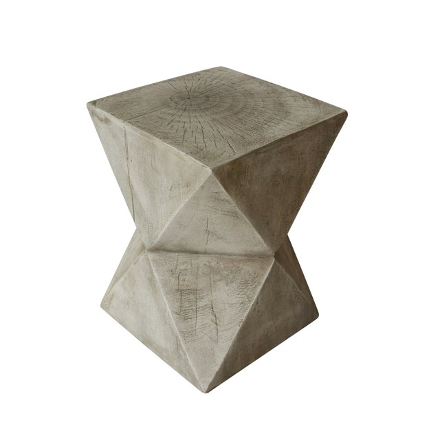 Christopher Knight Home Manuel Weight Concrete Accent Table, Light Gray
