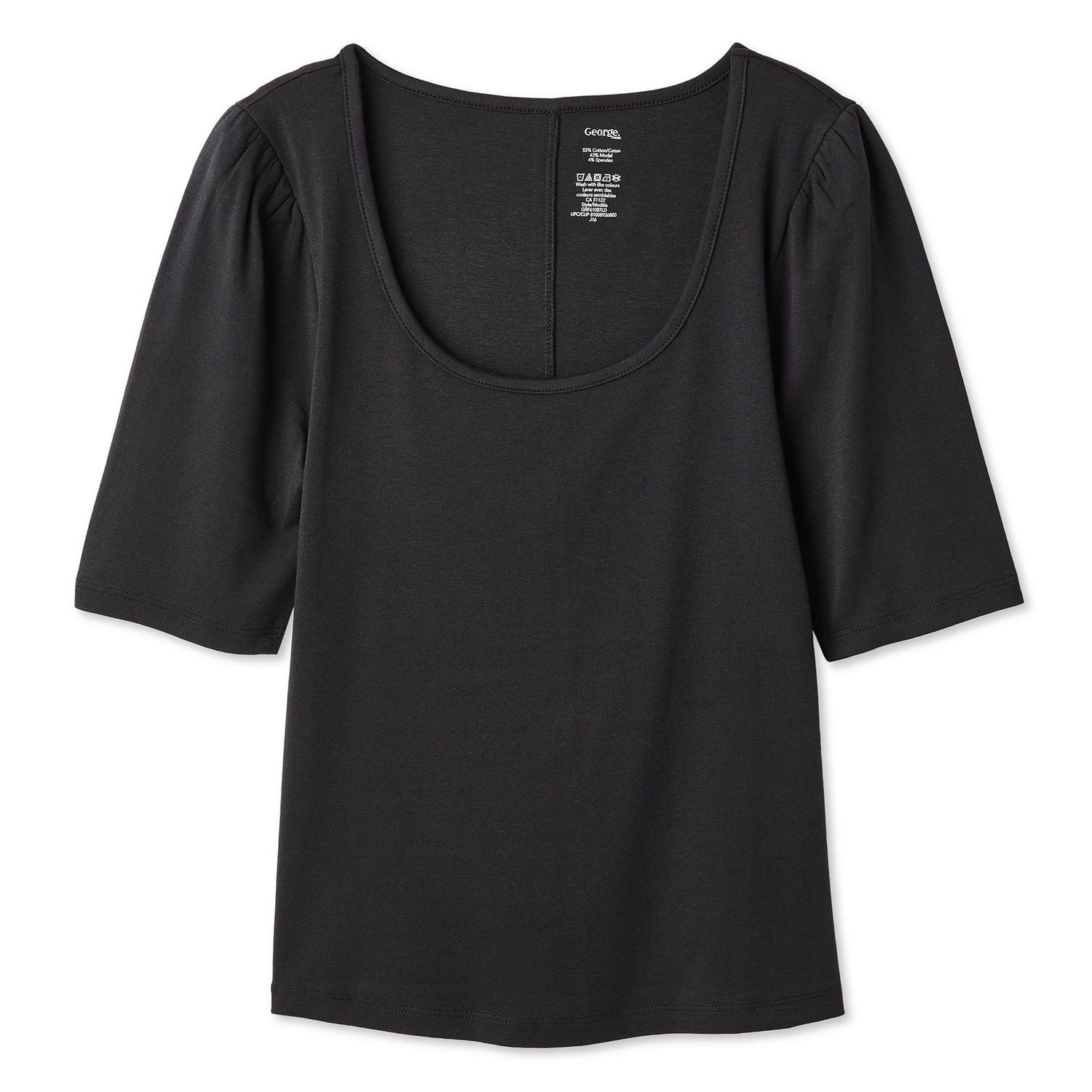 George Women's Puff-Sleeve Top