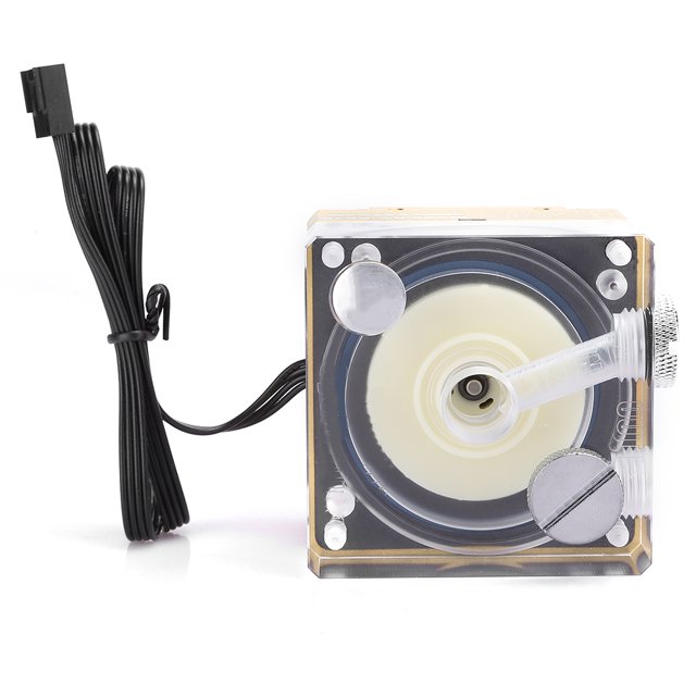 Noise <25dB Water-Cooled Pump Acrylic + Aluminum Computer Water Cooling For Small 4P Interface