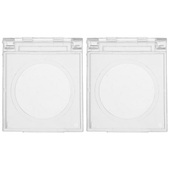SHISUYAN 2pcs Light Pad Touch Button Cover Diamond Drawing Lights Pad Switch Protector