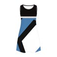 thumbnail image 4 of Ovzne Robes Grande Taille pour Femmes aux Formes Robe d'Été Femmes Décontractée Ample Robe d'Été Imprimée Sans Manches Ensemble Haut/chemise à Col en V Robe pour Femmes Imprimée Liquidation, 4 of 7