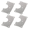 thumbnail image 2 of Ensemble de 4 Pcs de Réparation pour Plaque de Fixation de Charnière de Porte d'Armoire de Cuisine + Vis, 2 of 8