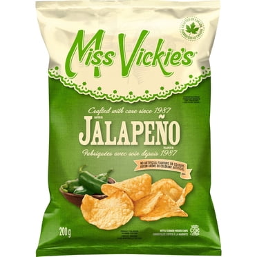 Croustilles cuites à la marmite Miss Vickie’s Saveur Jalapeño