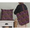 thumbnail image 5 of Soimoi Modal Satin Fabric Artistic Flower Mandala Print Fabric by Yard 42 Inch Wide, 5 of 5