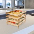 thumbnail image 4 of Drppepioner Pasta Herb Drying Racks Wooden Food-Dryer Practical Kitchen Tool, 4 of 8