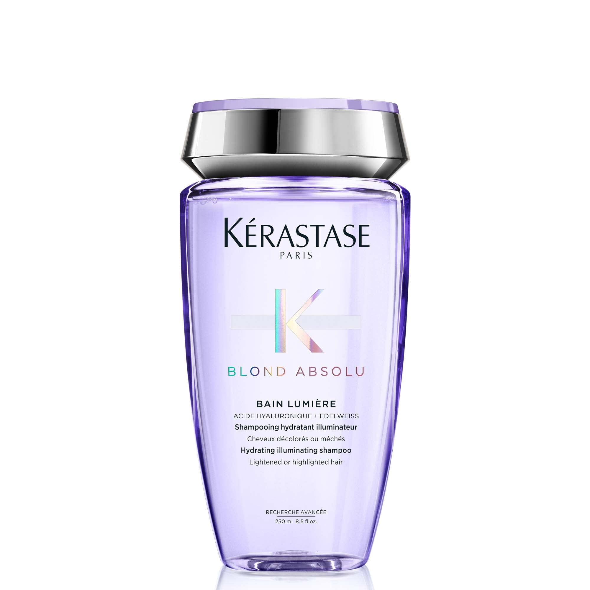 K&Atilde;RASTASE Blond Absolute Lumiere Illuminating Shampoo for Lightened Highlighted and Damaged Hair, Nourishes and Illuminates, Adds Softness & Shine, Strengthens Dam