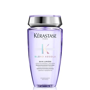 K&Atilde;RASTASE Blond Absolute Lumiere Illuminating Shampoo for Lightened Highlighted and Damaged Hair, Nourishes and Illuminates, Adds Softness & Shine, Strengthens Dam