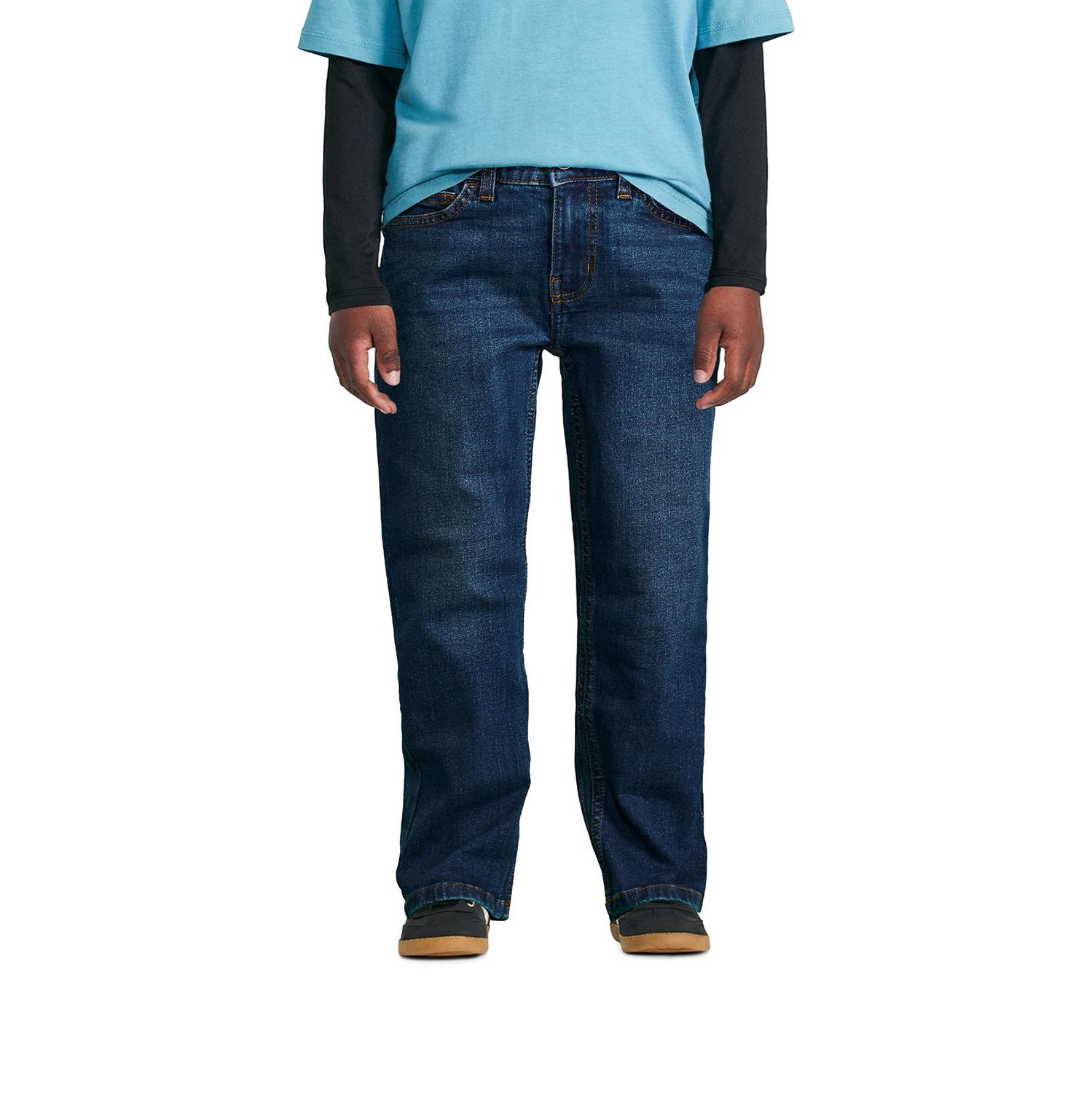 Pantalon à jambe droite en denim George pour garçons