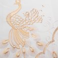thumbnail image 2 of Short Window Sheer Curtains Valance Short feather Living Room Feather Embroidered Voile Rod Pocket Curtain Drapes for Dining Room, 2 of 9