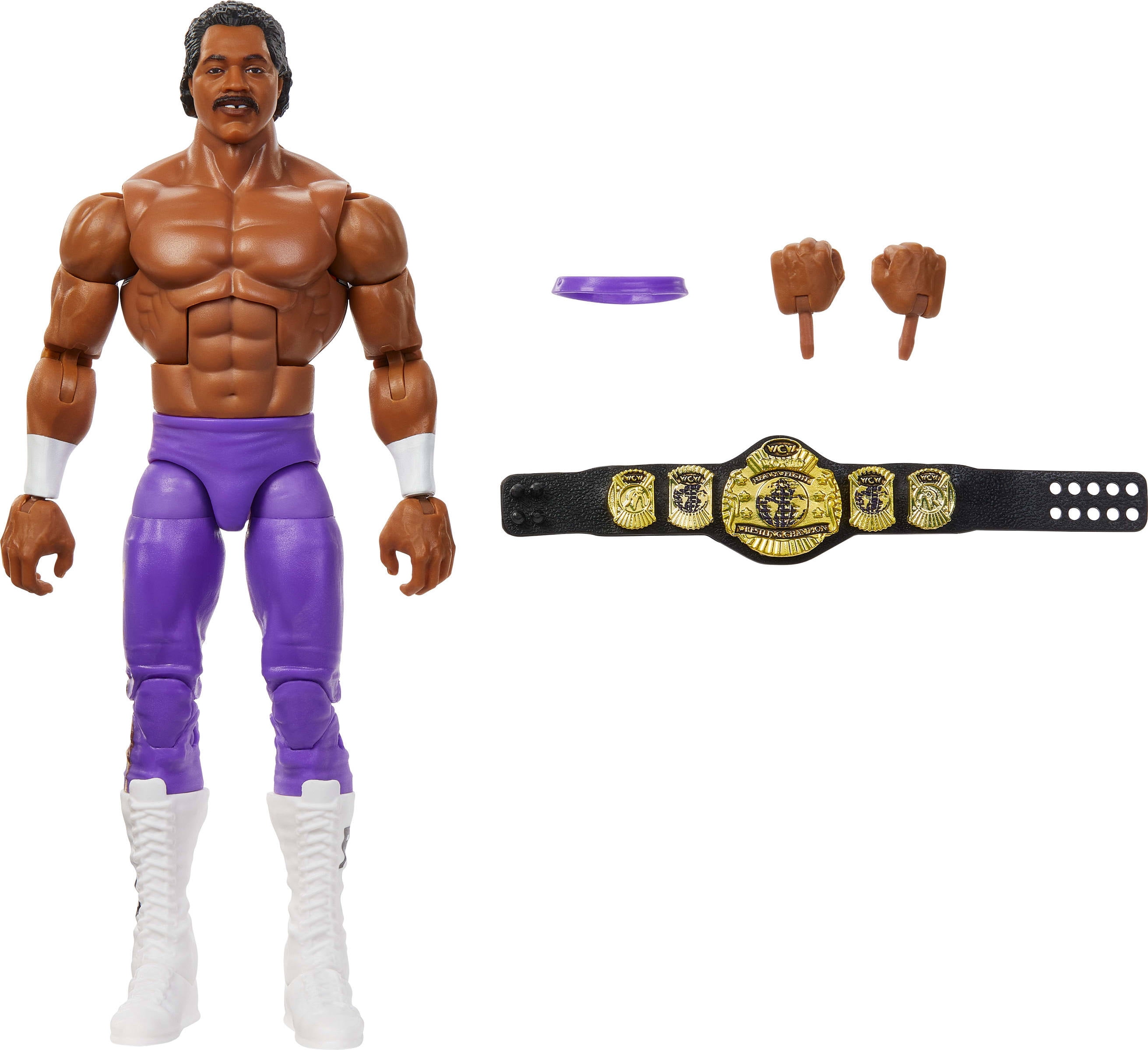 WWE-Figurine Articulée Élite à collectionner Ron Simmons