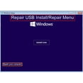 thumbnail image 2 of Windows 11 Professional 32/64 Bit with Key Install Repair Restore Recover USB Flash Drive & Drivers Pack. 2PK, 2 of 6
