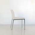 thumbnail image 4 of Kahlo Modern Leatherette & Stainless Steel Side Chair - Contract Grade, 4 of 8