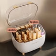 thumbnail image 4 of LSLJS Lipstick Storage Box Dusty Proof Tabletop Cosmetic Lipstick Box with Lid Premium Ins Wind Lip Gloss Lipstick Storage Rack, Home Accessories, 4 of 6
