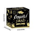 thumbnail image 3 of Wzzjkit Graduation Card Box, Congrats Grad Boxes Class Graduation Gift, Cards Box for Graduation Decorations Favors Party Supplies Props, 3 of 6