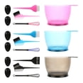 thumbnail image 3 of Xuanheng Hair Dye Color Tools Set Brush Mixing Bowl Hair Coloring Applicator Pink, 3 of 8