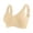 Beige, variante sur DGMIOCS Soutiens-Gorge Grande Taille pour Femmes Sans Armature Couvrance Totale Soutien-Gorge de Tous les Jours Confortable Sans Fil Rembourré Soutiens-Gorge Rouge Brique TTTG