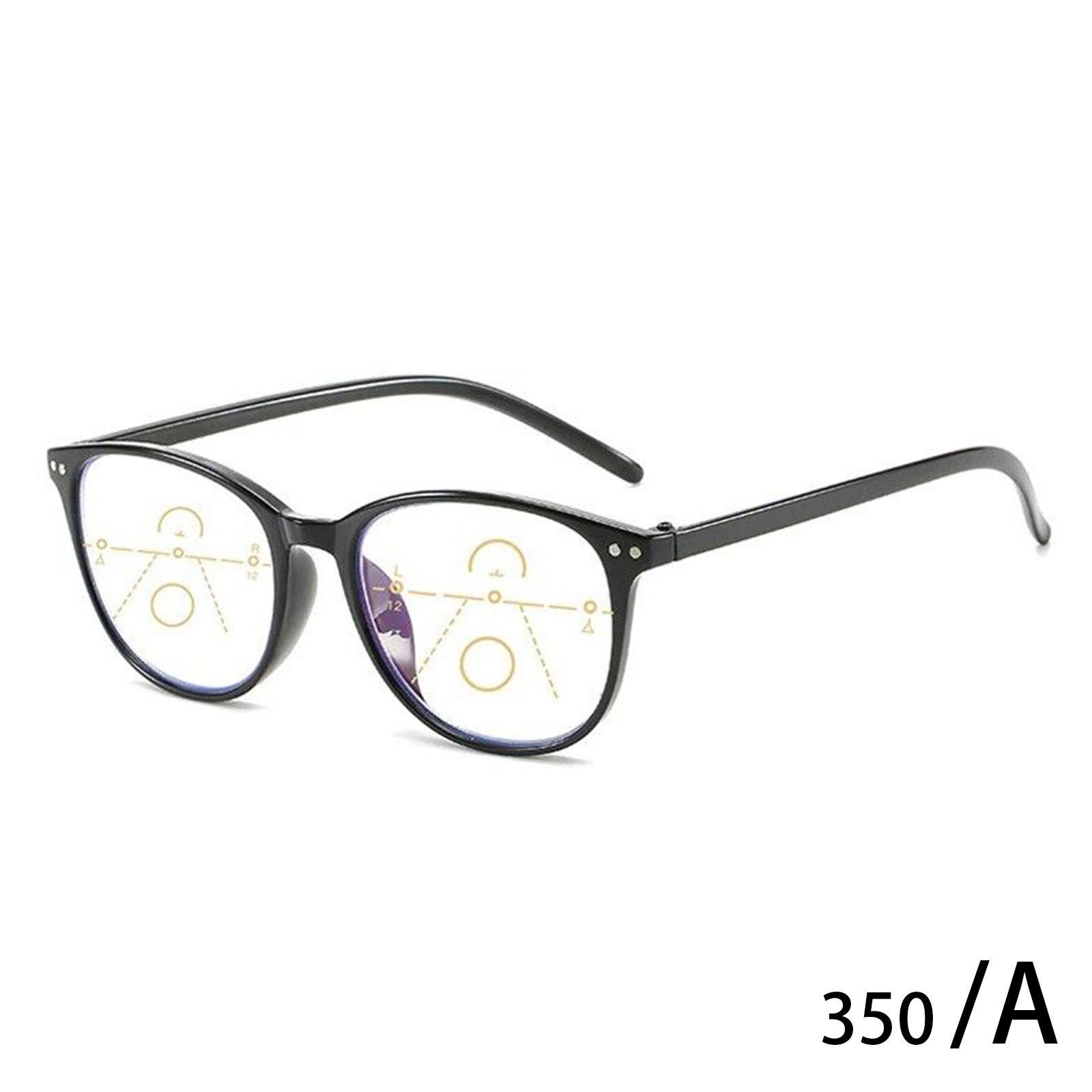 Anti Blue Transition Reading Glasses Multifocal Progressive Lens U2U9