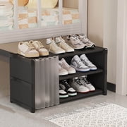 Wzzjkit Shoe Rack Multi-layer Shoe Organizer Economical Entrance Assembly Multifunctional Shoe Rack Organizer Home Storage Shoe Rack for Closet