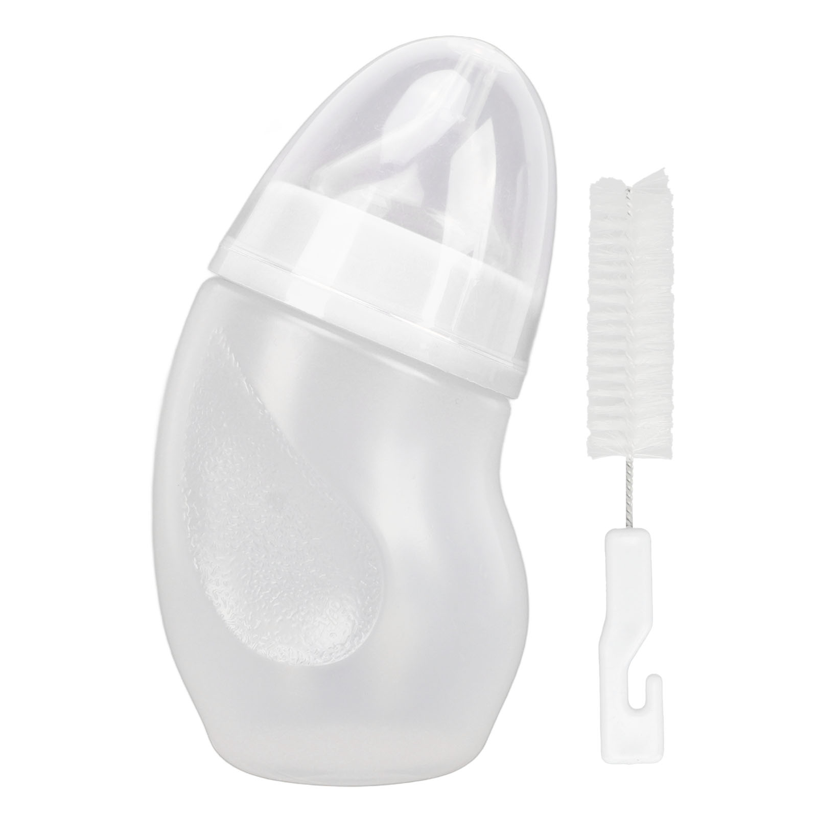 Biberon pour Animaux, Doux 180ml pour Bébés Chats Rose, Blanc