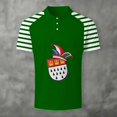 thumbnail image 1 of Adult Polo Shirt for Men Short Sleeve Button Tee Shirts Lightweight Yellow Mens Work Shirts, 1 of 3
