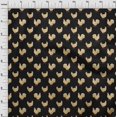thumbnail image 4 of oneOone Tissu Cambric en Coton Noir pour Robe de Coq, Tissu Imprimé au Mètre 42 Pouces de Large, 4 of 4