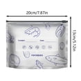 thumbnail image 2 of Sacs de Rangement Alimentaires Réutilisables avec Fond Autoportant pour la Cuisine, Matériau en Papier D\'aluminium, Scellés et Réutilisables, Congelables et pour la Préservation de la Fraîcheur, 10 Pcs, 2 of 3