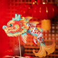thumbnail image 3 of DIY Lantern Handmade Material Package Ornament for Holiday Hotel Office A, 3 of 8