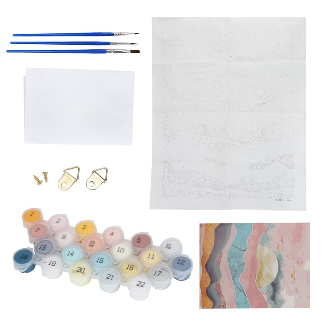 Peinture par Numéros, Pratique à Utiliser pour Adultes et Enfants