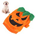 thumbnail image 4 of Pet Clothes, Versatile Polyester Cute Comfortable Halloween Dog Shirt  For Birthday Parties For Medium Dogs Orange XS, 4 of 8