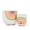 thumbnail image 3 of Rainbow Footed Planter, 3 of 4