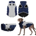 thumbnail image 1 of Hearth & Gear Warm Dog Winter Coat Dog Coat Dog Jacket With Built In Harness Windproof Dog Cold Weather Coats Reflective Turtleneck Large Dog Coat Dog Coats For Small Medium Pet Clothes for Small Dogs, 1 of 6