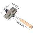thumbnail image 3 of Grille-pain pour Déjeuner à Double Sandwich avec Conception Rabattable Scellée pour Repas Rapides et Faciles Plaques de Cuisson Portatives Antiadhésives Plateau de Cuisson Allant au Four Construction en Métal Durable pour Usage Intérieur Extérieur, 3 of 6
