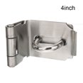 thumbnail image 1 of Serrure de Porte en Acier Inoxydable Anti-Vol, Agrafe, Cadenas, Outil de Verrouillage, 1 of 8
