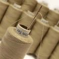 thumbnail image 2 of IBA Indianbeautifulart Polyester Sewing Supply Quilting Beige Over Locking Thread 10 Pcs Hand Machine, 2 of 4